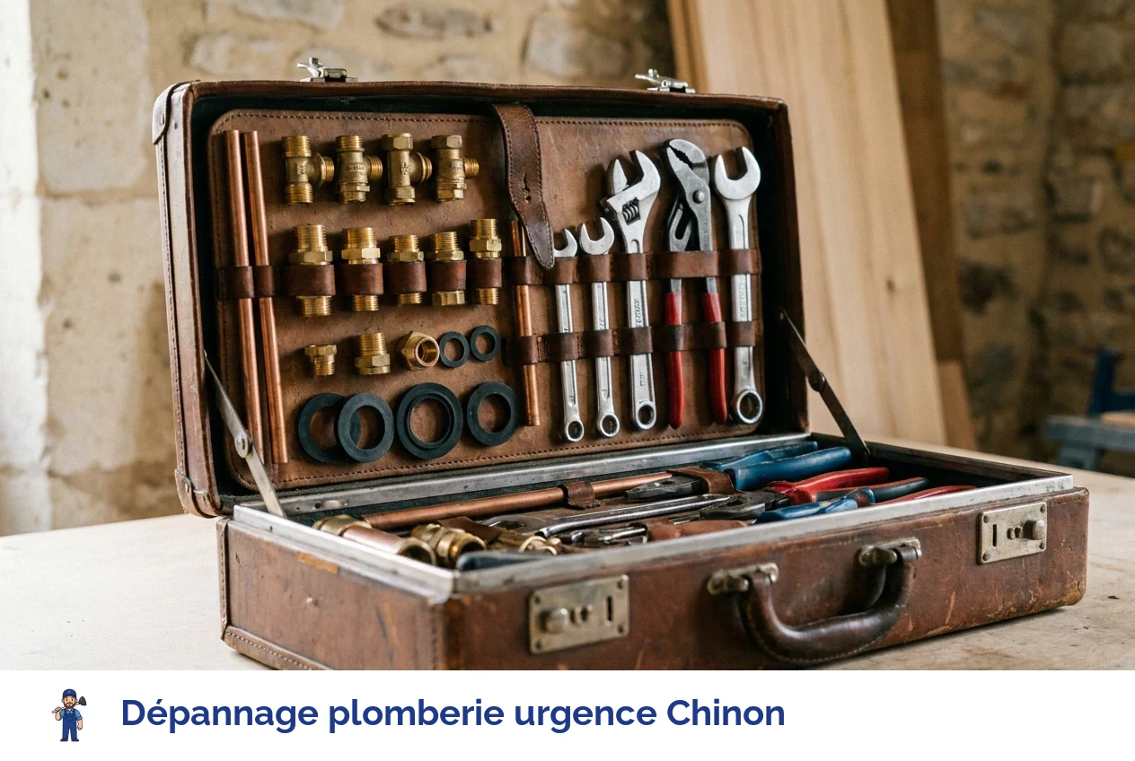 Dépannage plomberie urgence à Chinon