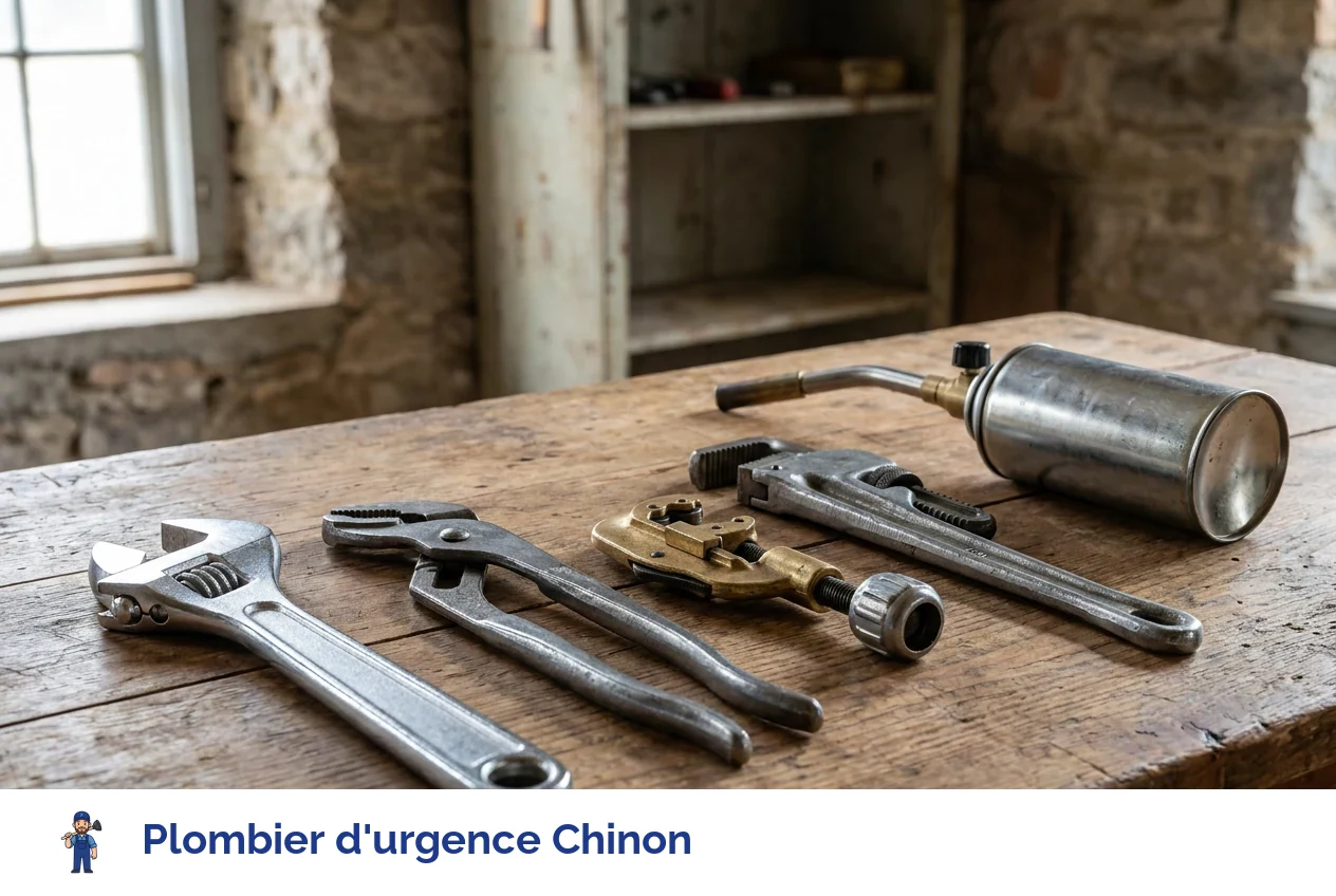 Plombier d'urgence à Chinon