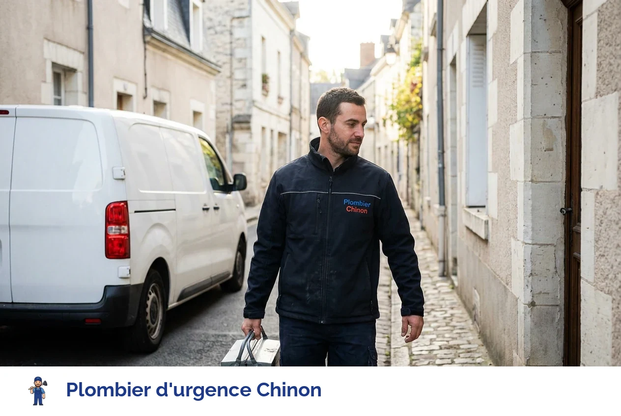 Plombier d'urgence à Chinon