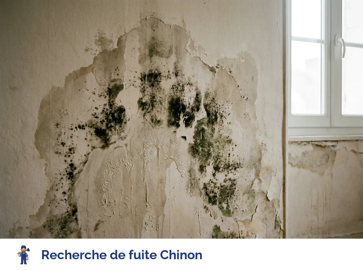 Recherche de fuite à Chinon