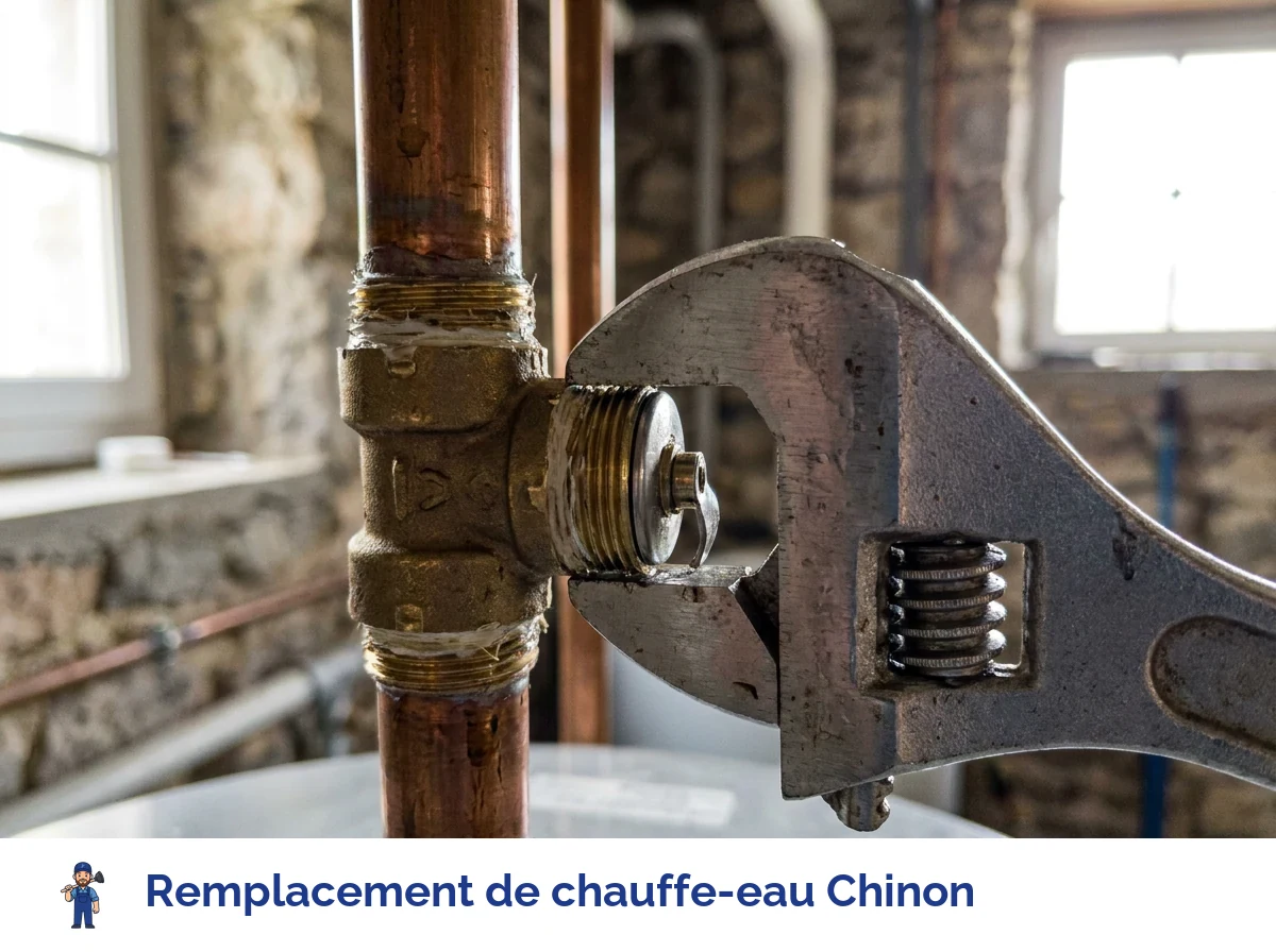 Remplacement de chauffe-eau à Chinon